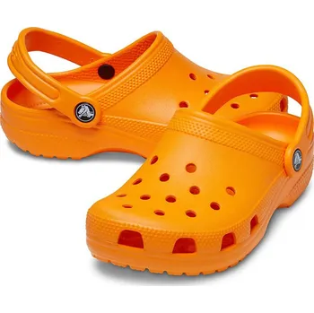 Dívčí pantofle Crocs Orange 462351 37