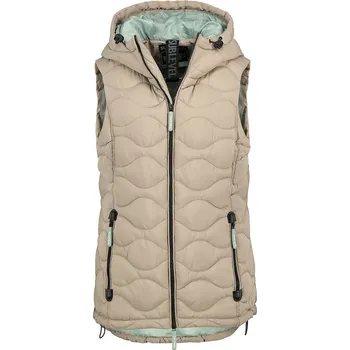 Dámská vesta Vesta Sublevel Beige 1178986 L