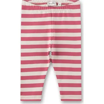 Dívčí legíny Sanetta Kidswear Rosa/ Creme 4620004 140