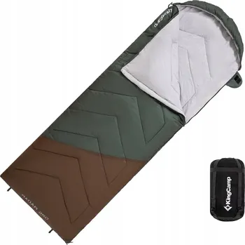 Spacák TURISTICKÝ SPACÁK 3 SEZÓNNÍ KOMFORTNÍ 220x75 CM POLYESTER 190T 70g/m2 BR