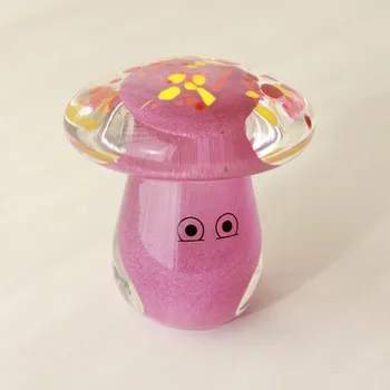 Studio Arhoj Skleněná figurka Crystal Blob Pink Shroom