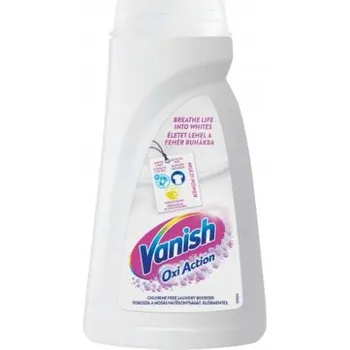 Odstraňovač skvrn Vanish Oxi Action Odstraňovač skvrn na bílé prádlo, tekutý, 1 l
