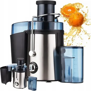 Odšťavňovač Odšťavňovač Bedee Vysokootáčkový odšťavňovač, stříbrný, 1000 W