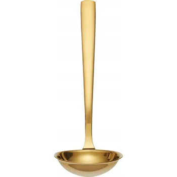 Naběračka Naběračka na polévku Ambition Prato zlatá 26 cm ocelová