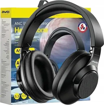 Sluchátka Sluchátka AWEI přes uši A997 Pro ANC Bluetooth černá