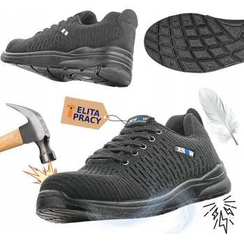 Pracovní obuv Pracovní Obuv Lehká Prodyšné s Ocelovou Špičkou BOZP VM FOOTWEAR MALAGA S1 FO 40