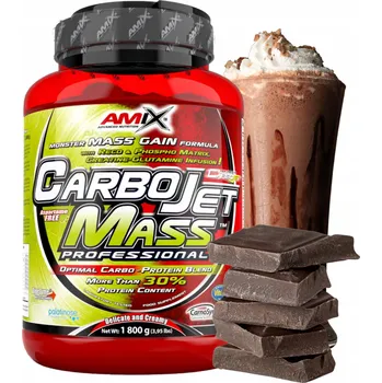 Gainer v prášku čokoládový Amix 1799 g 1799 ml