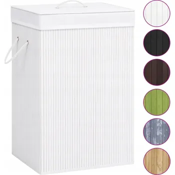 Koš na prádlo Koš Koše na prádlo VidaXL 72 l bílý