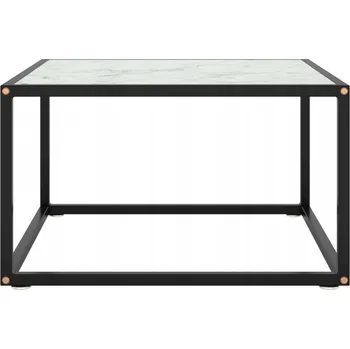 Konferenční stolek Konferenční stolek VidaXL čtvercový 60 x 60 x 35 cm bílý