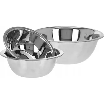 Nerezová ocelová miska Excellent Houseware 0,70 l 18 cm sada