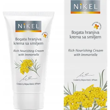 Pleťový krém Výživný krém na obličej Nikel Immortelle pro den i noc 50 ml