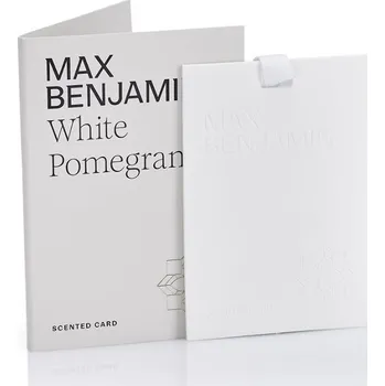 Osvěžovač vzduchu MAX BENJAMIN White Pomegranete Vonná karta