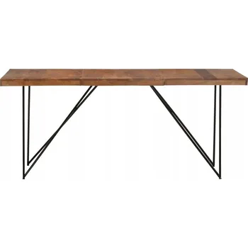 Jídelní stůl Kuchyňský stůl VidaXL obdélníkový černý 0 x 90 x 76 cm