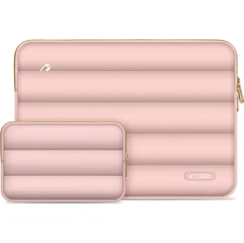 pouzdro na notebook TECH-PROTECT PUFFY Pouzdro / Obal na NOTEBOOK 15-16 Dusty Rose (Starorůžová)