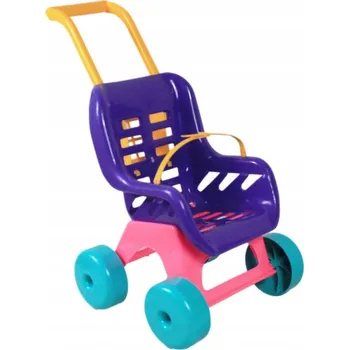 Kočárek pro panenku Hluboký kočárek pro panenky Bączek ND01_44965