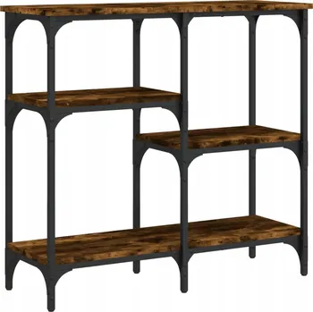 Konferenční stolek Stůl VidaXL 80 x 29 x 75 cm, tmavé dřevo