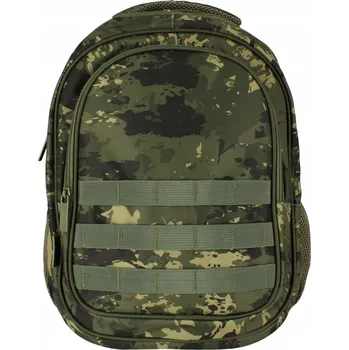 Školní batoh Školní batoh Starpak vícekomorový, zelený, 27 l, s reflexními prvky