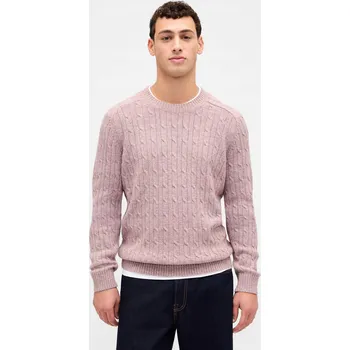 Pánská móda GAP svetr fialový kulatý, velikost M