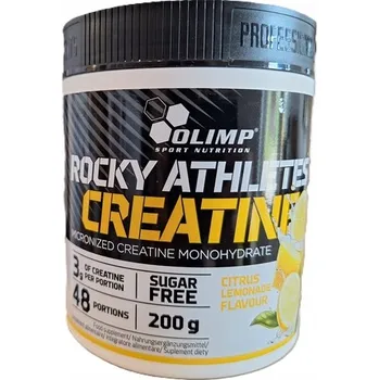 Kreatin Olimp Rocky Athletes Creatine 200 g Citrus Lemonade Kreatin Monohydrát