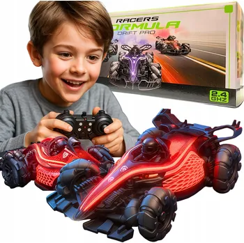RC model auta Auto na dálkové ovládání Formule Formule Drift RC S Ovladačem 4x4 LED Děti