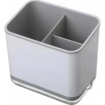 Odkapávač na nádobí Odkapávač, šedý nádoba/nádoba na příbory k dřez šedý AG886