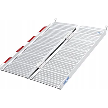 Nakládací rampa pro vozidlo ALUMINIOWA NÁJEZDOVÁ RAMPA PRO VOZÍKY, KOLA, OBRUBNÍKY, NÁJEZDY 91X71X5 SCHODY