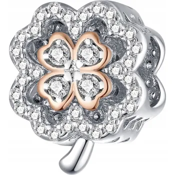 Přívěsek Charms Trusky čtyřlístek stříbrný ryzost 925