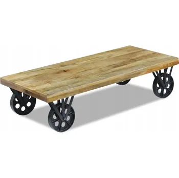 Konferenční stolek Obdélníkový stolek VidaXL 120 x 60 x 30 cm, akácie