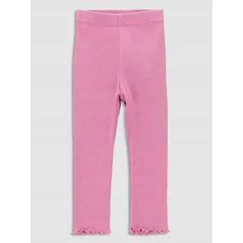 Dívčí legíny Coccodrillo dětské legíny dlouhé klasické bavlna růžové velikost 74