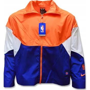 Dámská bunda Nike dámská větrovka bez kapuce New York Knicks, velikost XL