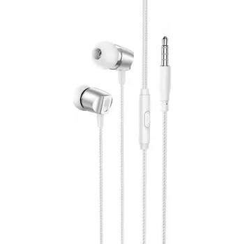 Sluchátka SLUCHÁTKA DO UŠÍ DRÁTOVÁ SLUCHÁTKA BOROFONE S MIKROFONEM Jack