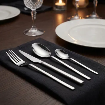 Příbor Sada příborů pro 6 osob z nerezové oceli STARKE PRO PARIS 24 ks.