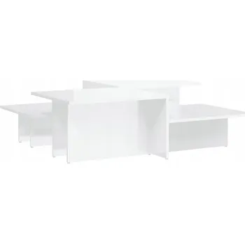 Konferenční stolek Konferenční stolek VidaXL obdélníkový 50 x 33 x 111,5 cm bílý