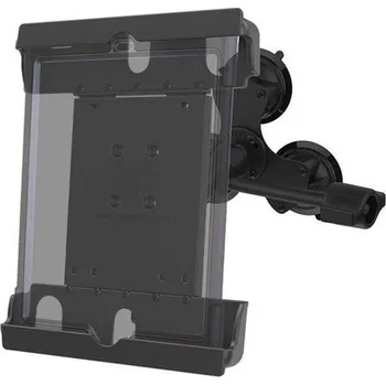 Mobilní telefon RAM sestava - držák pro 9"-10,5" se střed.ramenem základnou se třemi přísavkami 3,3"