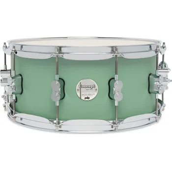 Jednotlivý buben PDP 14" x 6,5" Concept Maple Satin Seafoam + prodloužená záruka 3 roky