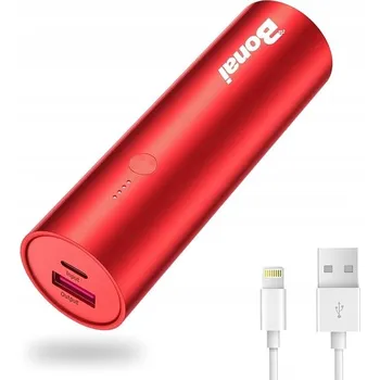 Powerbanka Powerbank Bonai 5800 mAh červený