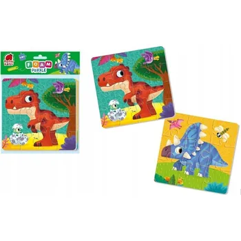 Puzzle Puzzle Roter Kafer 0 dílků 2 v 1 pěnové puzzle . Dinosauři.