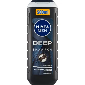 Šampon Nivea Men Deep šampon pro muže 500 ml