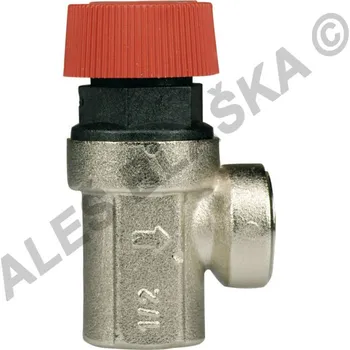 Ventil ITAP - Itálie | Pojišťovací (pojistný) ventil 3/4" topenářský (pojišťovák na vodu) k topení - 3bar H-LINE.3680 3/4"