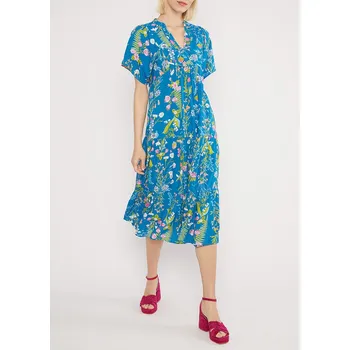 Dámské šaty Šaty Blutsgeschwister Blau 2610713 M