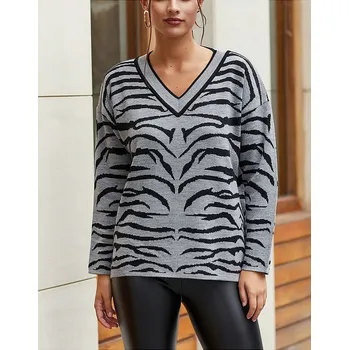 Dámský svetr Milan Kiss Grau 7051197 L