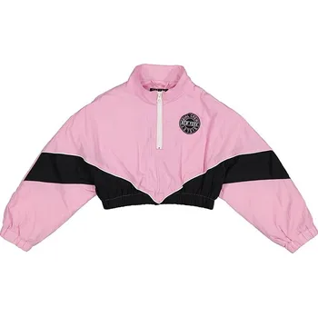 Dívčí bunda Sisley Rosa/ Schwarz 6140206 122