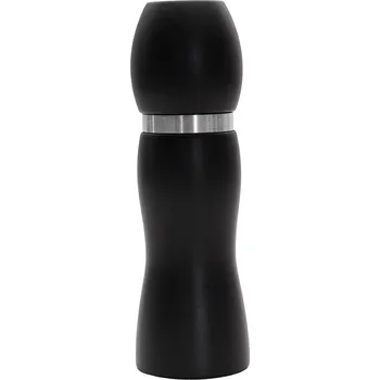 Mlýnek na koření Ručně vyráběný mlýnek na pepř Luxury, buk, matná kovářská čerň