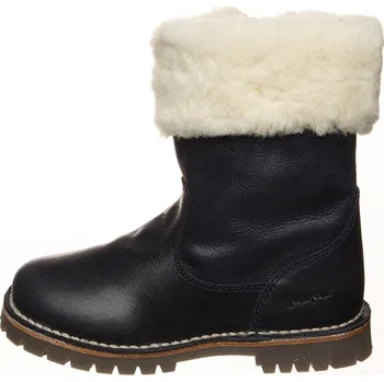 Dívčí kozačky Boty POM POM Schwarz 8105599 29