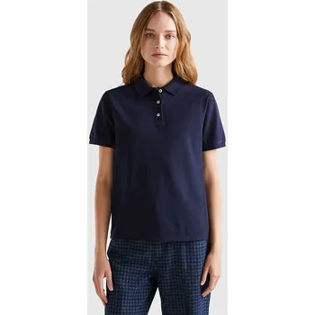 Dámské tričko Tričko Benetton Dunkelblau 8584581 XS