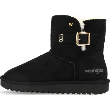 Dívčí kozačky Boty Wrangler Schwarz 7015504 30