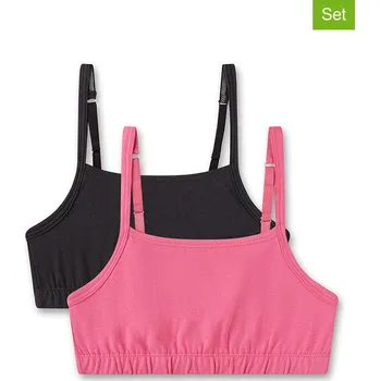 Dívčí spodní prádlo Sanetta Schwarz/ Rosa 8352548 140