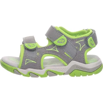 Chlapecké sandály Lurchi Grau/ Grün 1402542 30