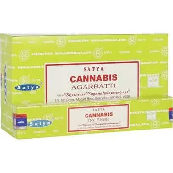 Čajovna Vonné tyčinky Shrinivas Satya - Cannabis