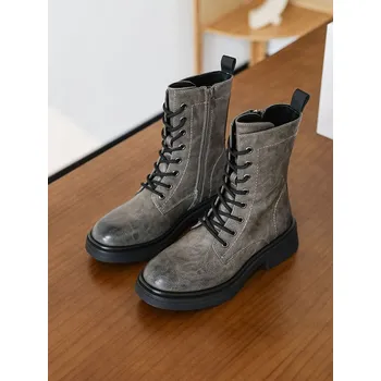 Dámské kozačky Boty Sixth Sens Grau 8860834 36